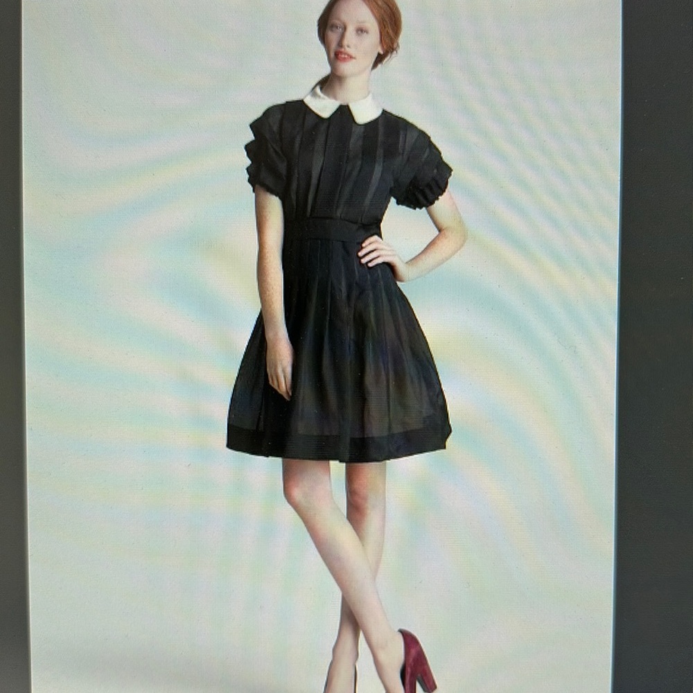 Marc by Marc Jacobs collared pleated dress.